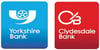 Yorkshire Bank & Clydesdale Bank Logo